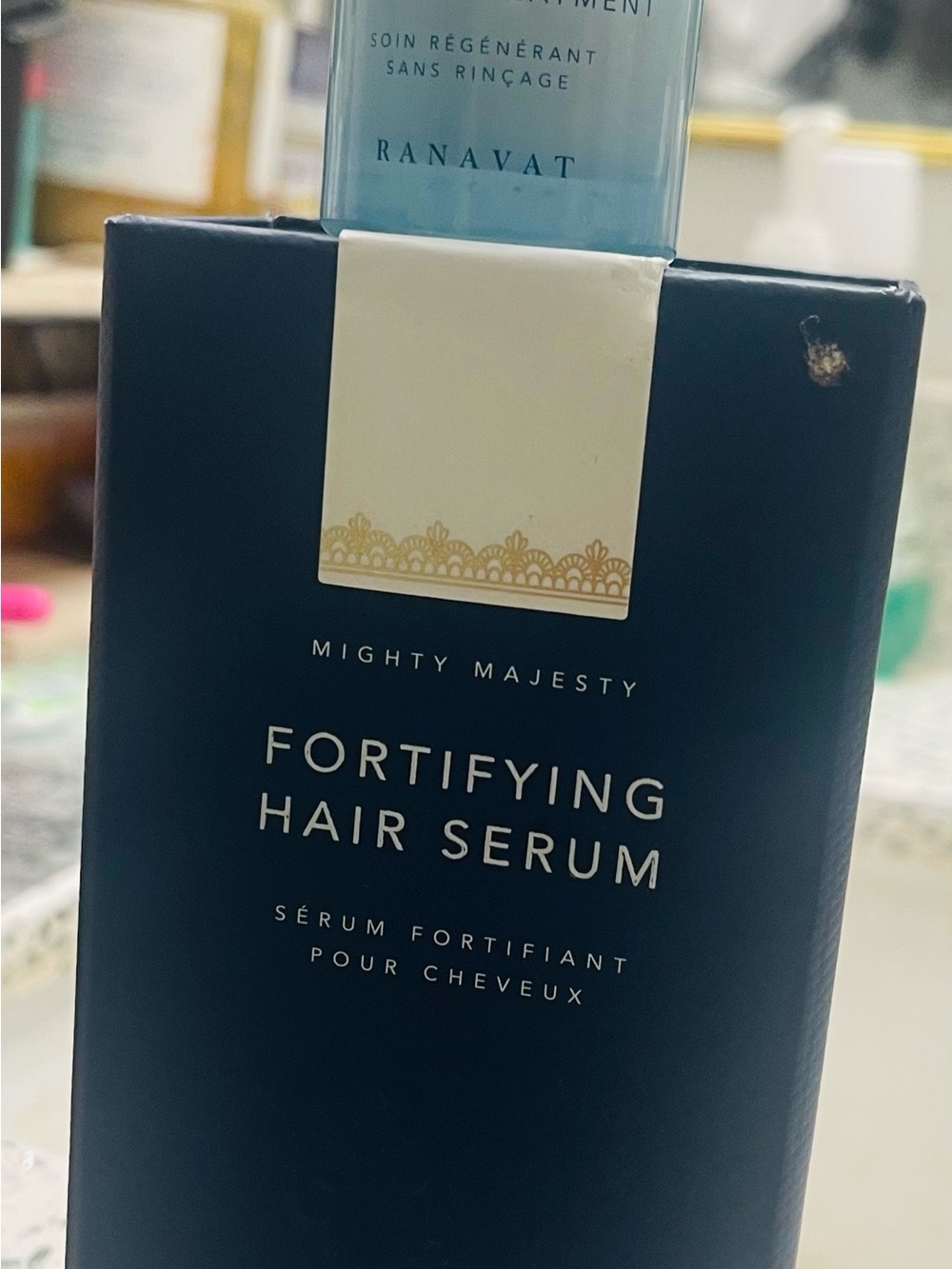 Mighty Majesty Fortifying Hair Serum - Deep Blue